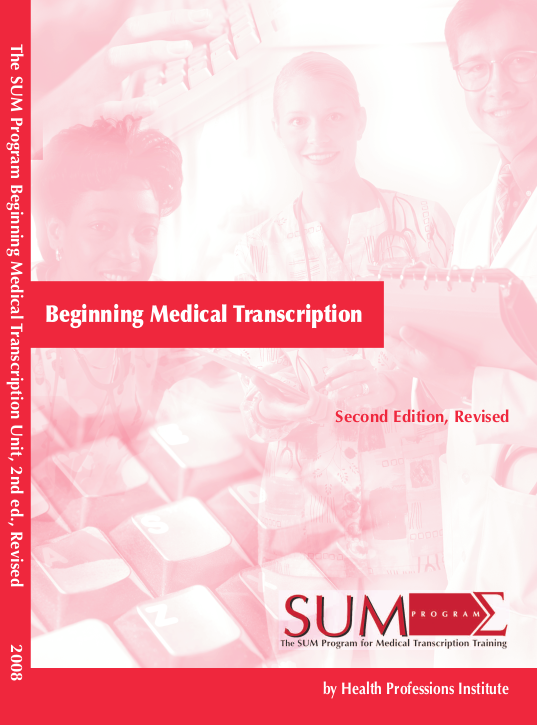 Beginning Medical Transcription Training
