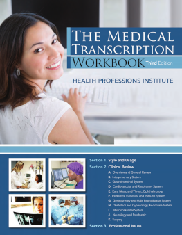 The Medical Transcription Workbook